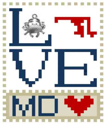 Love Maryland - Love Bits States - Hinzeit