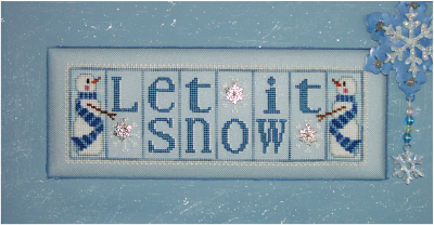 Let It Snow - Phrase Mini Block - Hinzeit