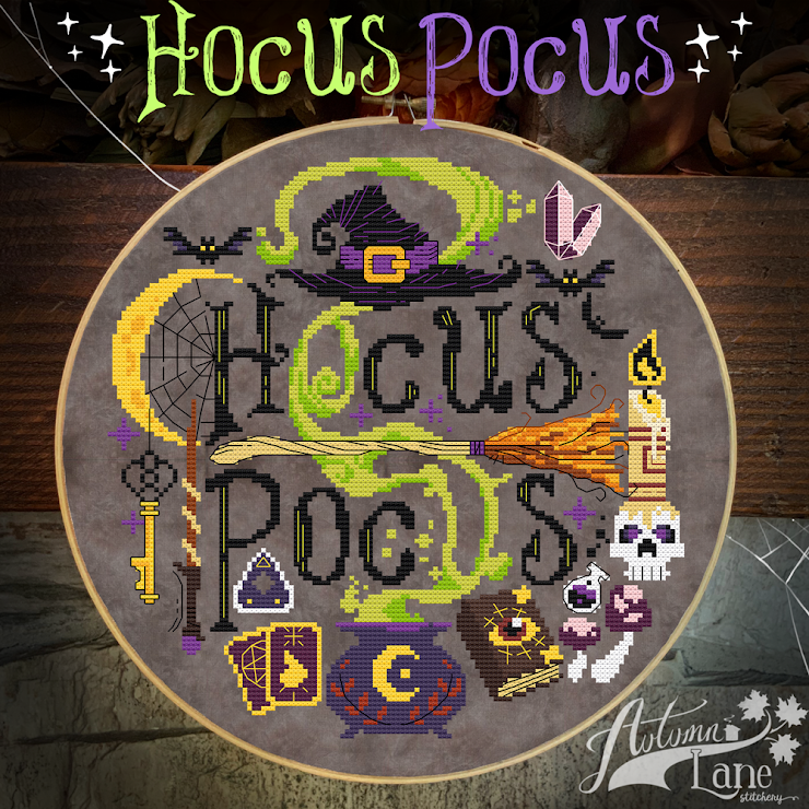 Hocus Pocus - Autumn Lane Stitchery
