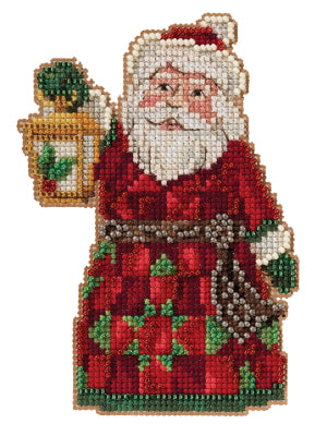 Santa With Lantern: Jim Shore - Mill Hill