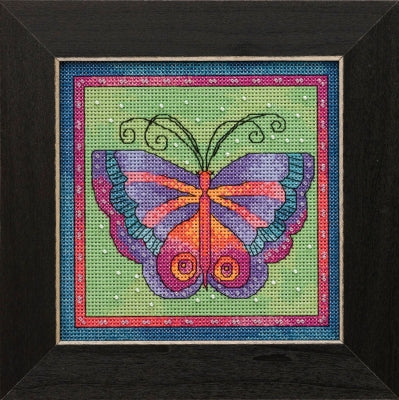 Butterfly Lime, Laurel Burch - Mill Hill