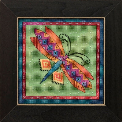 Dragonfly Lime, Laurel Burch - Mill Hill