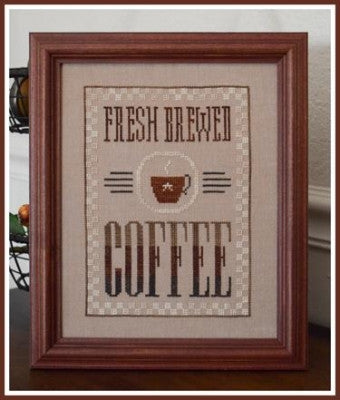 Fresh Brewed Coffee - Little House Needleworks