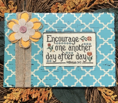 Encourage One Another - My Big Toe