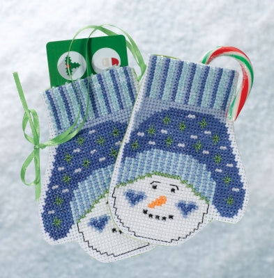 Snowman Mittens - Mill Hill