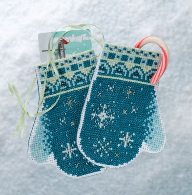 Snowflake Mittens - Mill Hill