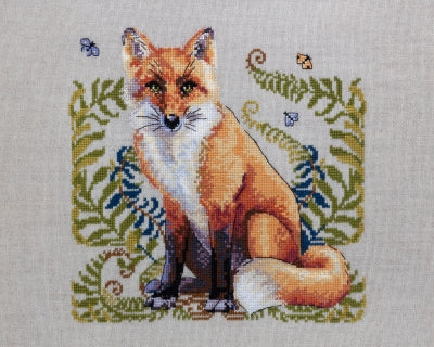 The Fox (Evenweave Fabric) - Merejka
