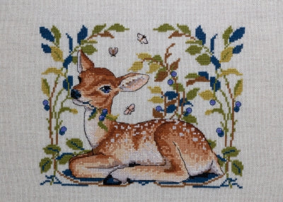 The Little Fawn (Evenweave Fabric) - Merejka