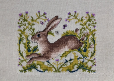 The Hare (Aida Cloth) - Merejka