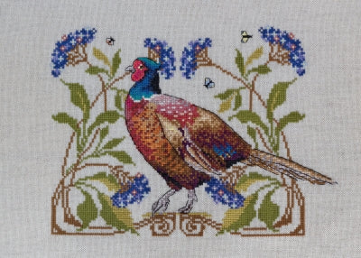 The Pheasant (Evenweave Fabric) - Merejka