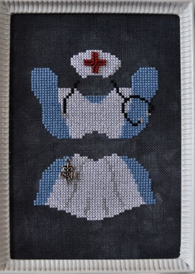 Nurses Care, Teenie Weenie Bikinis - Meridian Designs For Cross Stitch