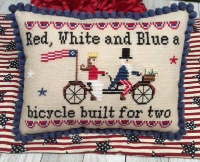 Bicycle Built for 2 - Needle Bling Designs