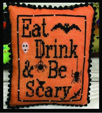 Eat, Drink, Be Scary - Needle Bling Designs