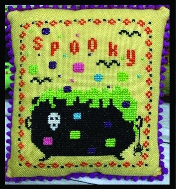 Spooky Cauldron - Halloween Mini Series - Needle Bling Designs