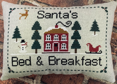 North Pole Series: Santa's Bed & Breakfast - Needle Bling Designs