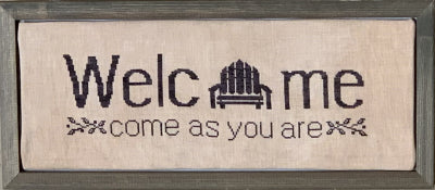 Farmhouse Welcome: Come As You Are & Sit Awhile - Needle Bling Designs