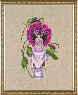 Leafy Cabbage Rose, Rose Couture - Nora Corbett