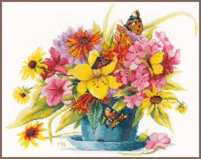 Flowers in Vase by Marjolein Bastin - Lanarte