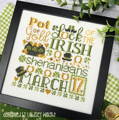 St Patrick's Day - Primrose Cottage Stitches