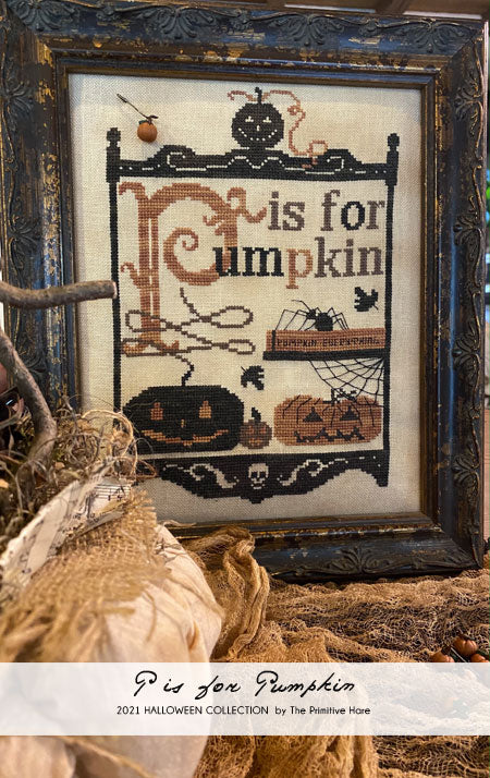 P Is For Pumpkin - Primitive Hare