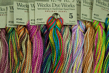 Pearl Cotton #5 M-Z  - Weeks Dye Works