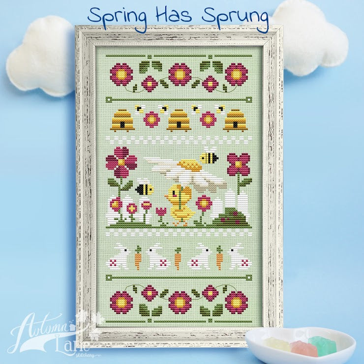 Spring Has Sprung - Autumn Lane Stitchery