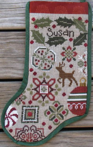Quaker Holly Stocking - Bent Creek