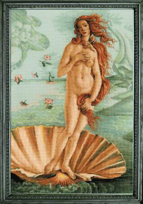 The Birth Of Venus After S. Botticelli's Painting - Riolis
