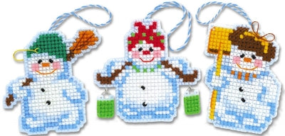 Snowmen Christmas Tree Decorations - Riolis