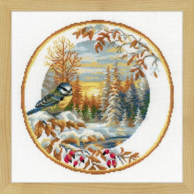 Plate With Great Tit - Riolis