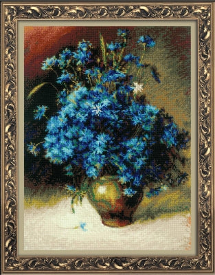 Cornflowers After I. Levitan's Painting - Riolis