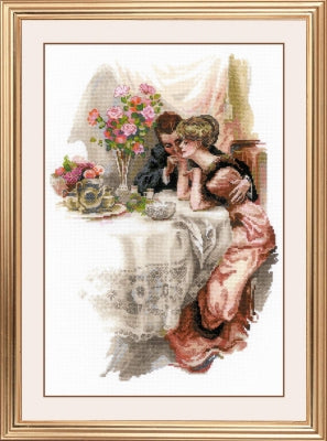 First Evening In Their Own Home After H. Fisher's Painting - Riolis