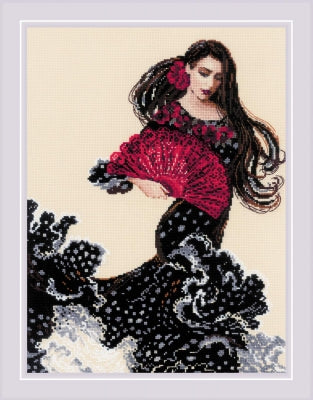 Dancer With A Fan - Riolis