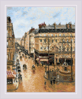 Saint-Honore Street After C. Pissarro's Painting - Riolis