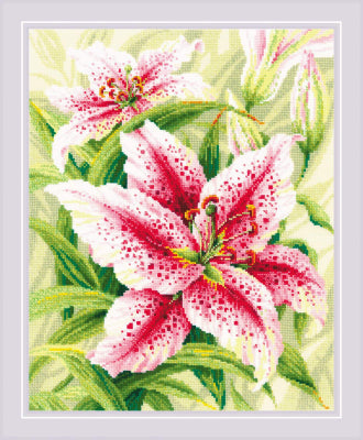Lilies - Embroidery - Riolis