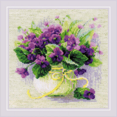 Violets In A Pot - Riolis