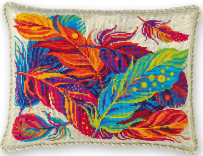 Feathers Cushion - Riolis