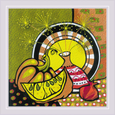 Ripe Pumpkin (Satin Stitch) - Riolis