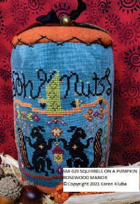 Squirrels On A Pumpkin - Rosewood Manor