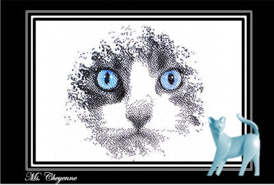 Ms. Cheyenne, Here Kitty Kitty Series - Ronnie Rowe Designs