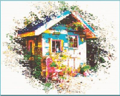 Rainbow Shed, Shed Series - Ronnie Rowe Designs