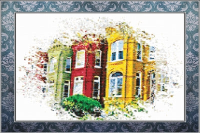 Row House #1, City Living Series - Ronnie Rowe Designs