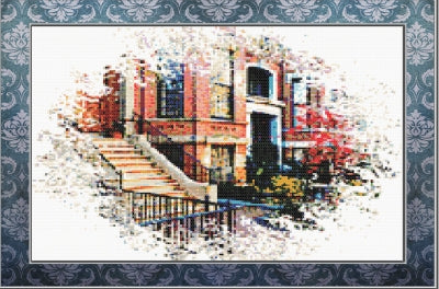 Row House #3, City Living Series - Ronnie Rowe Designs