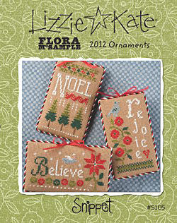 Flora McSample 2012 Ornaments - Lizzie Kate