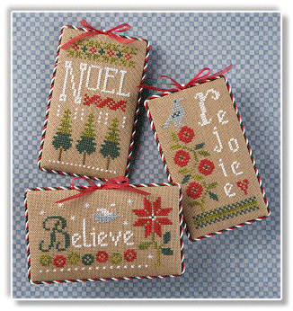 Flora McSample 2012 Ornaments - Lizzie Kate