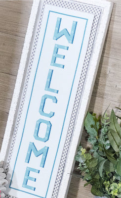 Simply Signs #2: Welcome -  It's Sew Emma