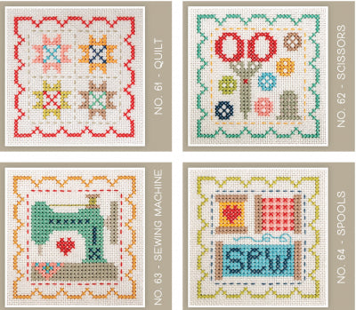 Stitch Cards: Set P -  It's Sew Emma