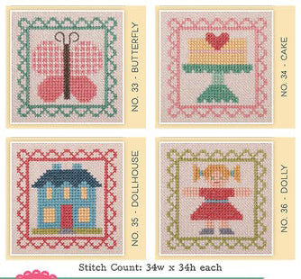 Stitch Cards Set 1 -  It's Sew Emma