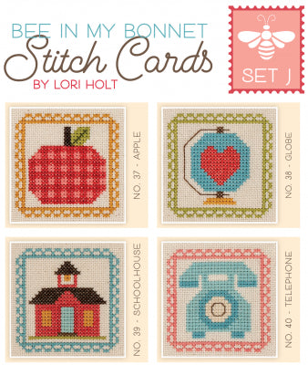 Stitch Cards: Set J -  It's Sew Emma