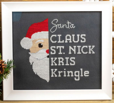 TypeFACE Series: Santa Claus -  It's Sew Emma